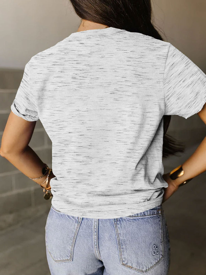 Well Tailored T-Shirt with a Graceful Silhouette