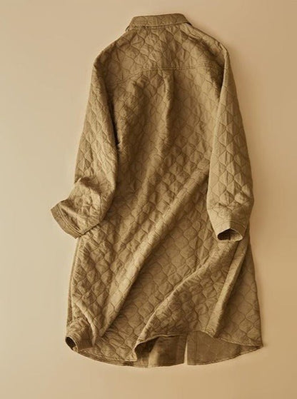 A Vintage Style Coat with Delicate Timeless Details