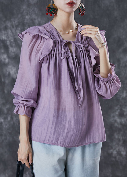 Well Tailored Top with a Graceful Silhouette