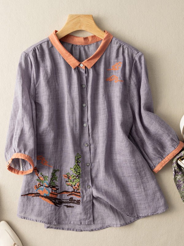 Beautifully Balanced Blouse with Timeless Character