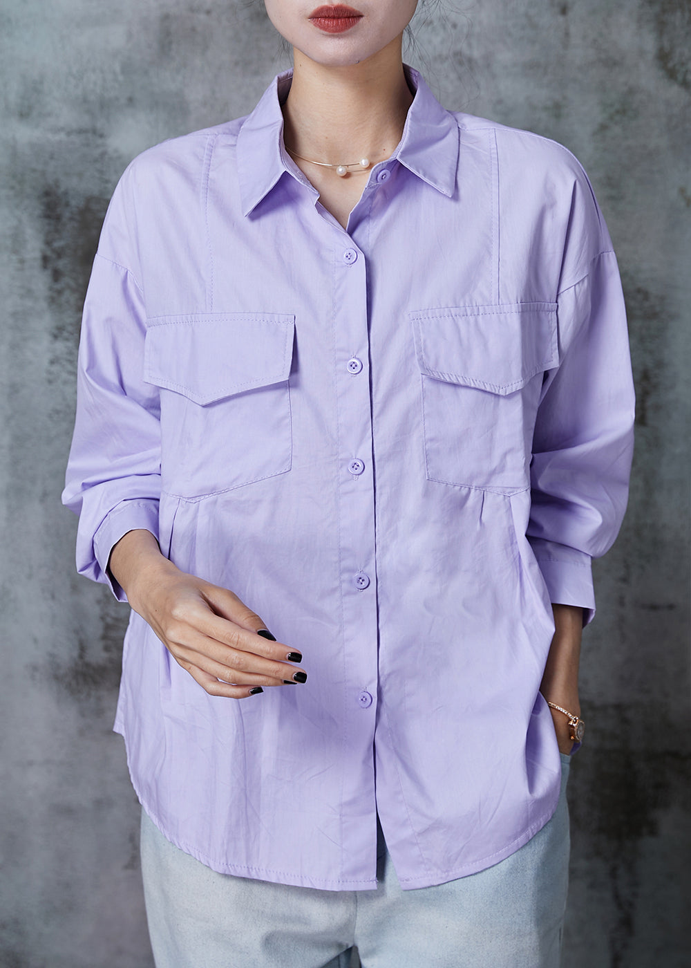 Gracefully Styled Blouse for Any Occasion