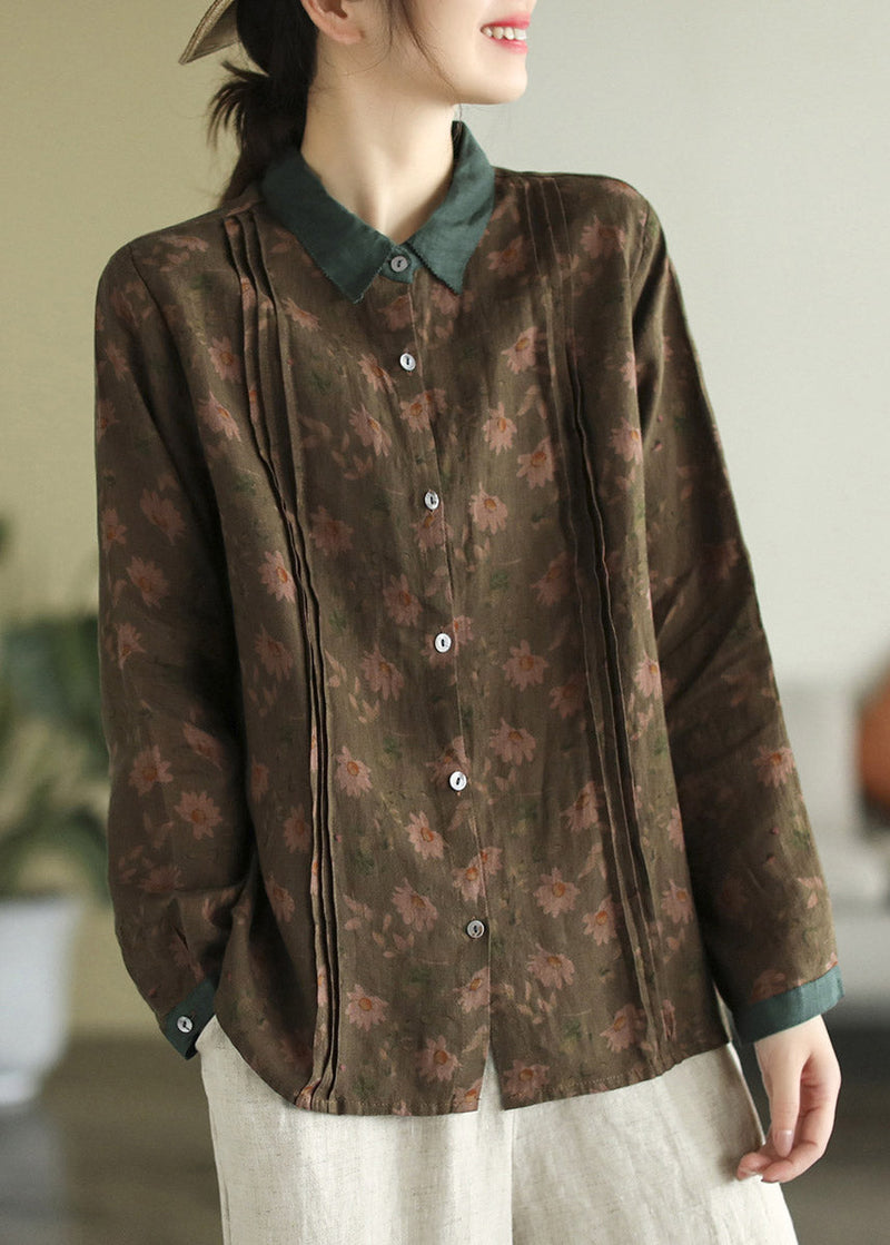 A Vintage Style Shirt with Delicate Timeless Details