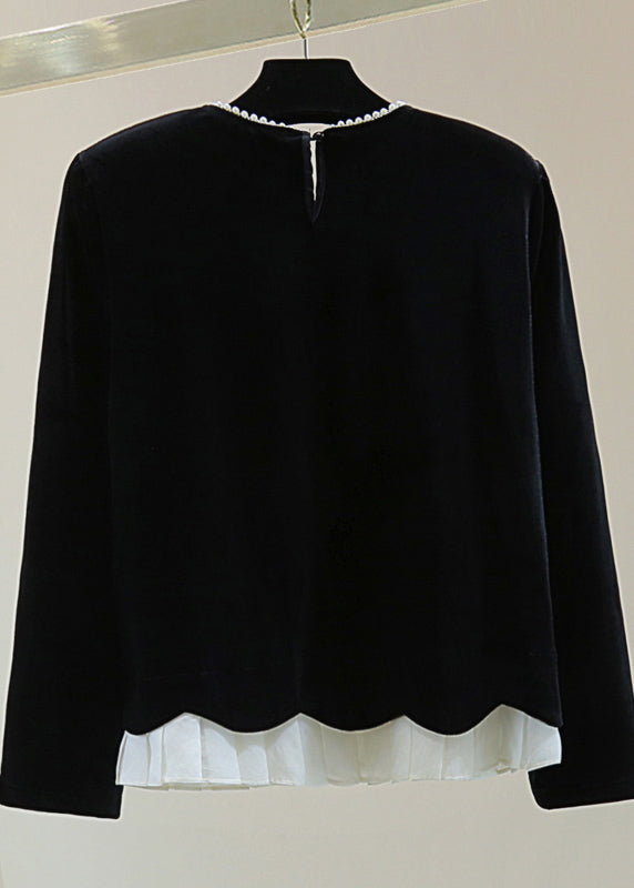 A Vintage Style Sweater with Delicate Timeless Details