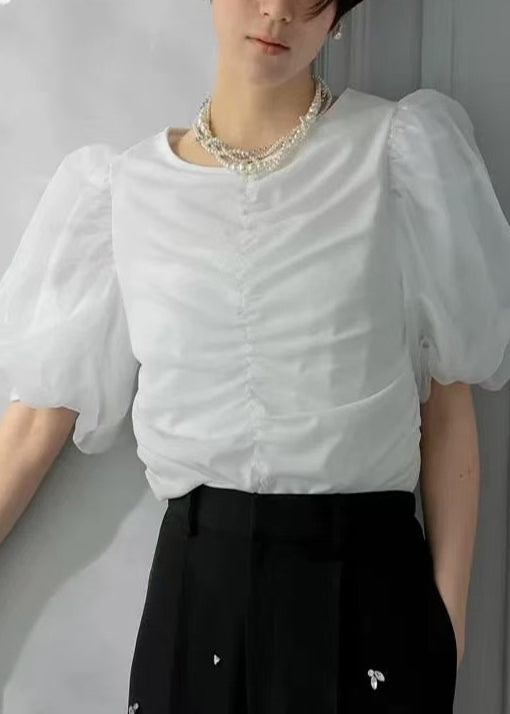 A Vintage Style Top with Delicate Timeless Details