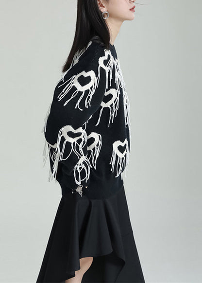 A Vintage Style Sweater with Delicate Timeless Details