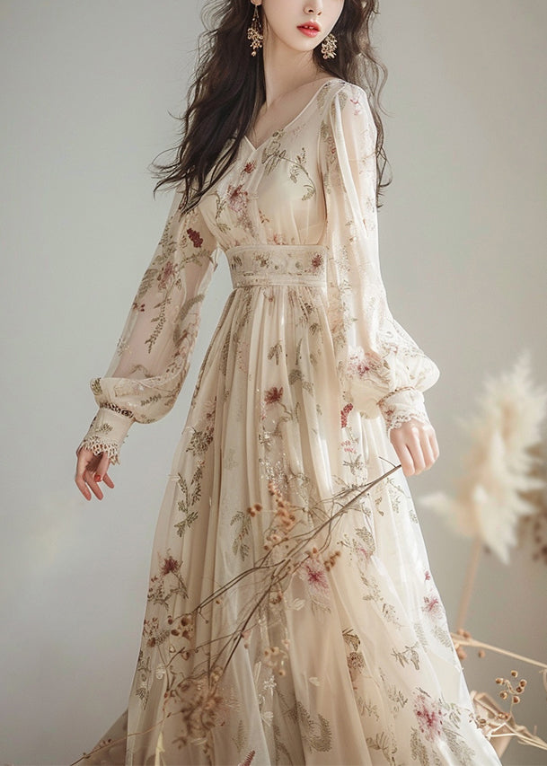 A Vintage Style Dress with Delicate Timeless Details
