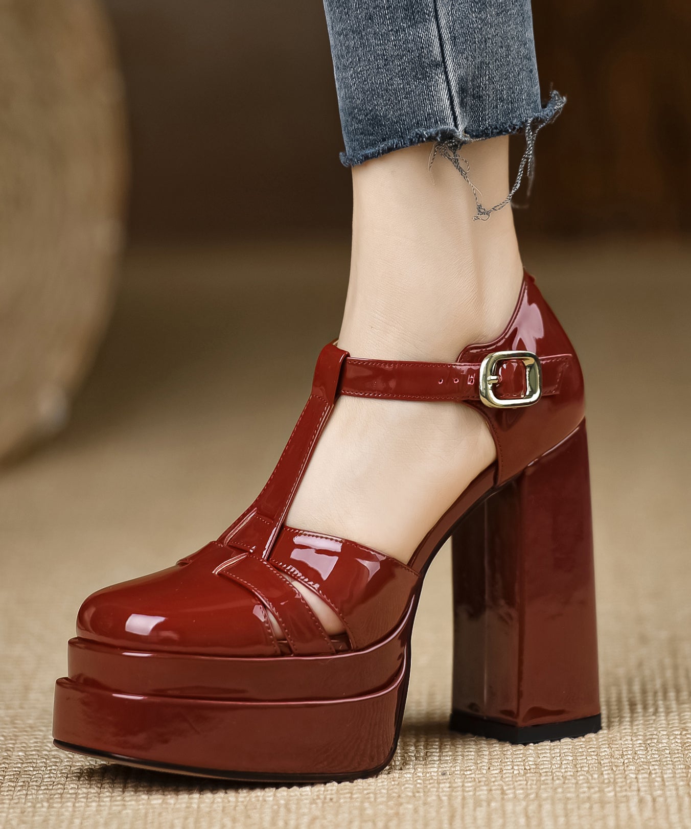 Vintage Inspired Orthopedic Heels