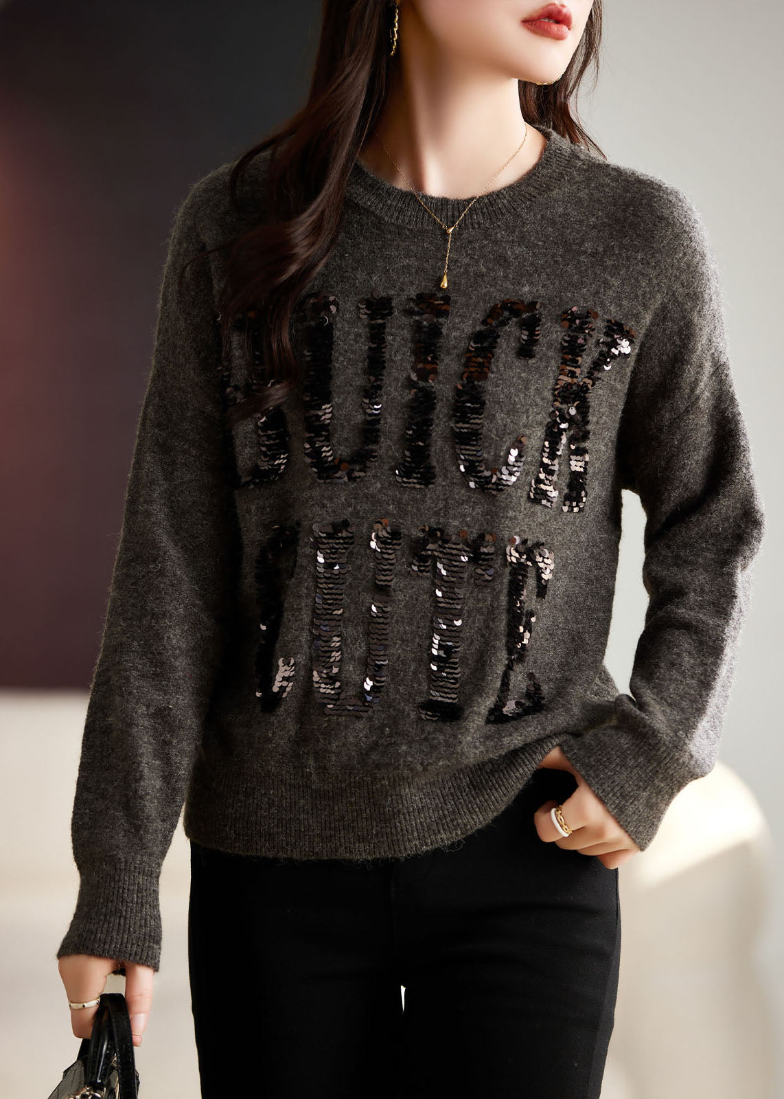 Gracefully Styled Sweater for Any Occasion