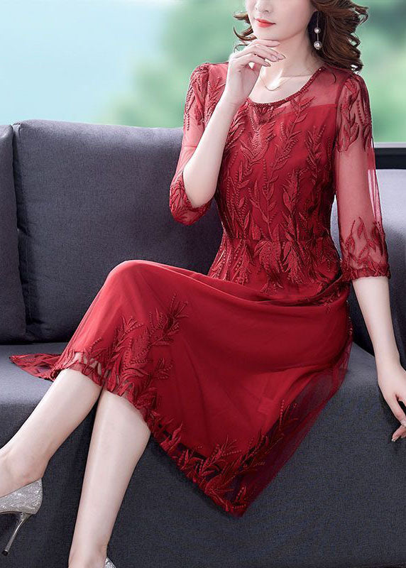 A Vintage Style Dress with Delicate Timeless Details
