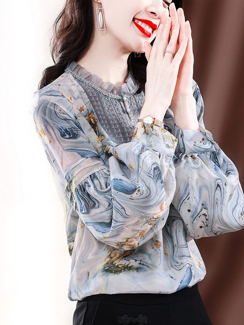 A Vintage Style Shirt with Delicate Timeless Details