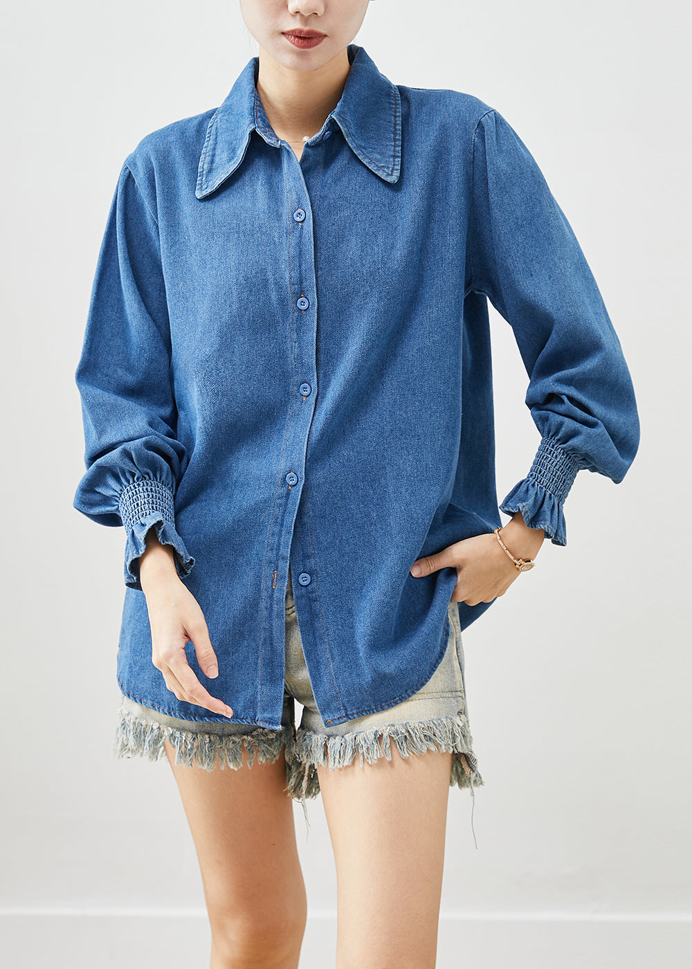 A Vintage Style Shirt with Delicate Timeless Details