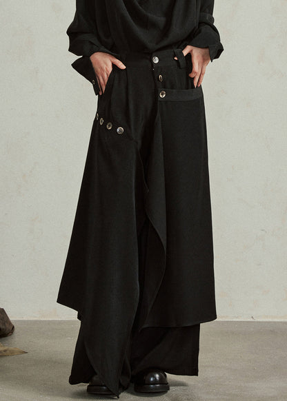 A Vintage Style Pants with Delicate Timeless Details