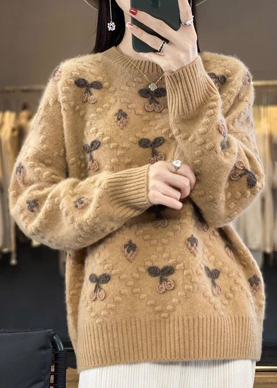 A Vintage Style Sweater with Delicate Timeless Details