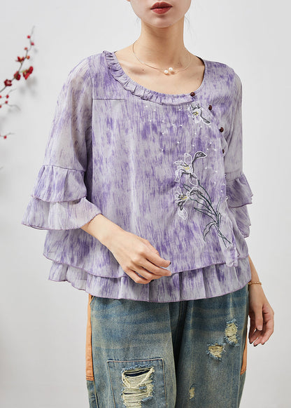 A Vintage Style Shirt with Delicate Timeless Details