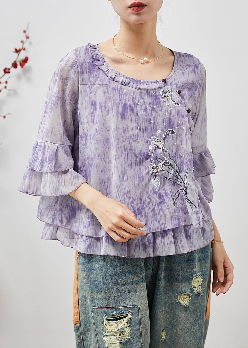 A Vintage Style Shirt with Delicate Timeless Details