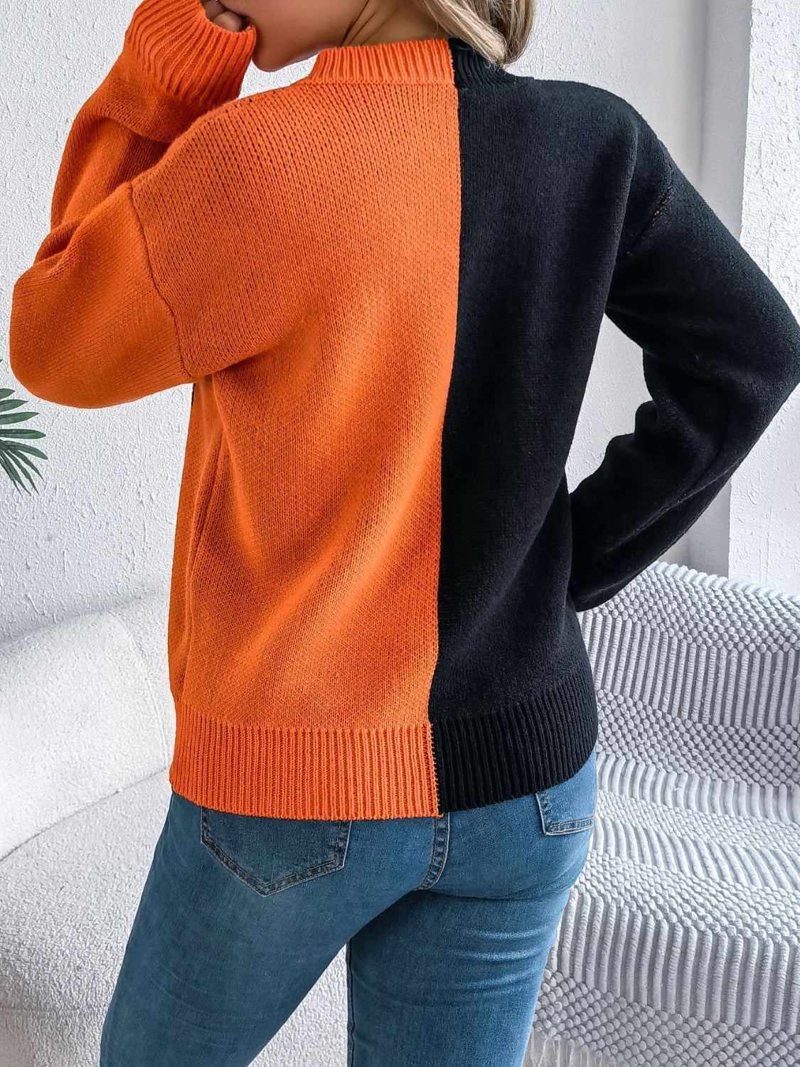 Classic Vintage Sweater with a Flattering Fit