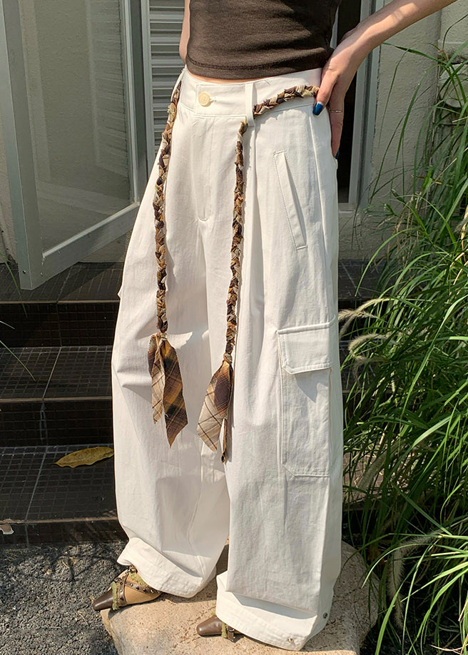 A Vintage Style Pants with Delicate Timeless Details