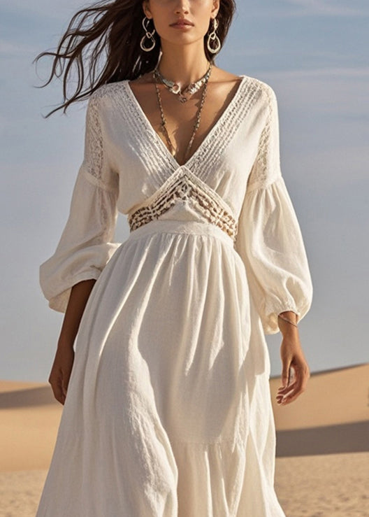 A Vintage Style Dress with Delicate Timeless Details
