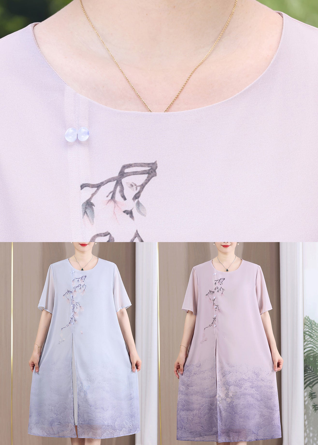A Vintage Style Dress with Delicate Timeless Details