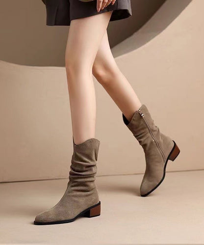 Classic Orthopedic Boots with Timeless Style