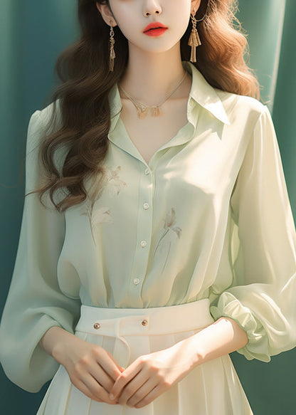 Well Tailored Shirt with a Graceful Silhouette