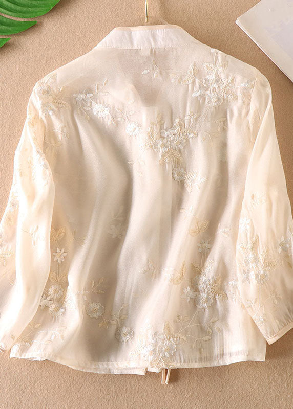 A Vintage Style Shirt with Delicate Timeless Details