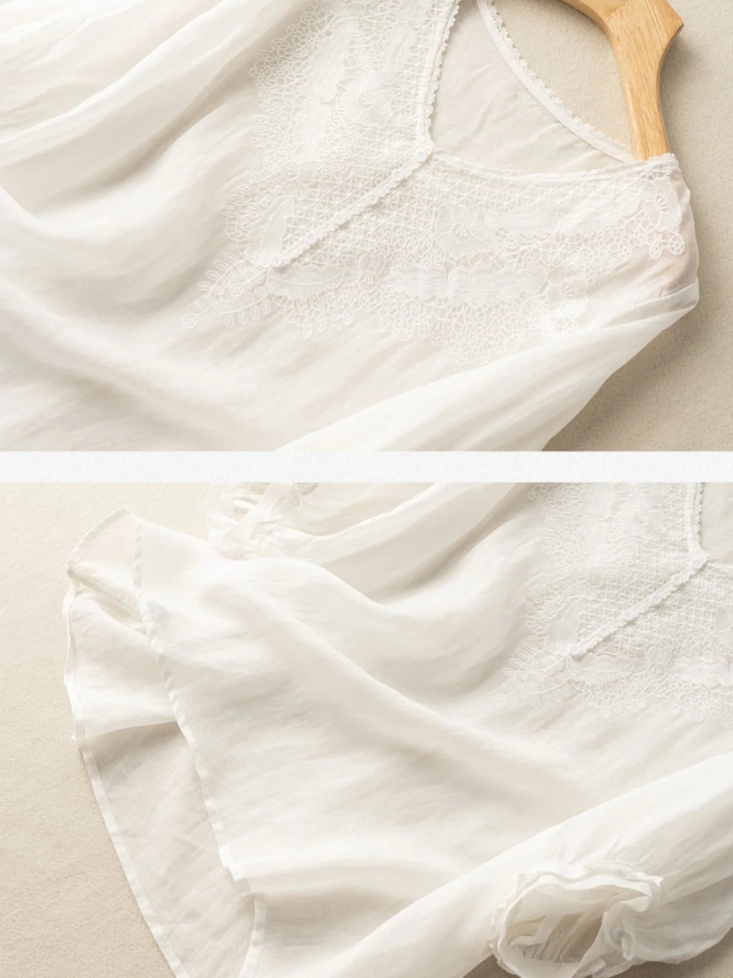 Well Tailored Top with a Graceful Silhouette