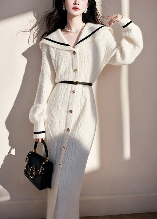 A Vintage Style Sweater with Delicate Timeless Details