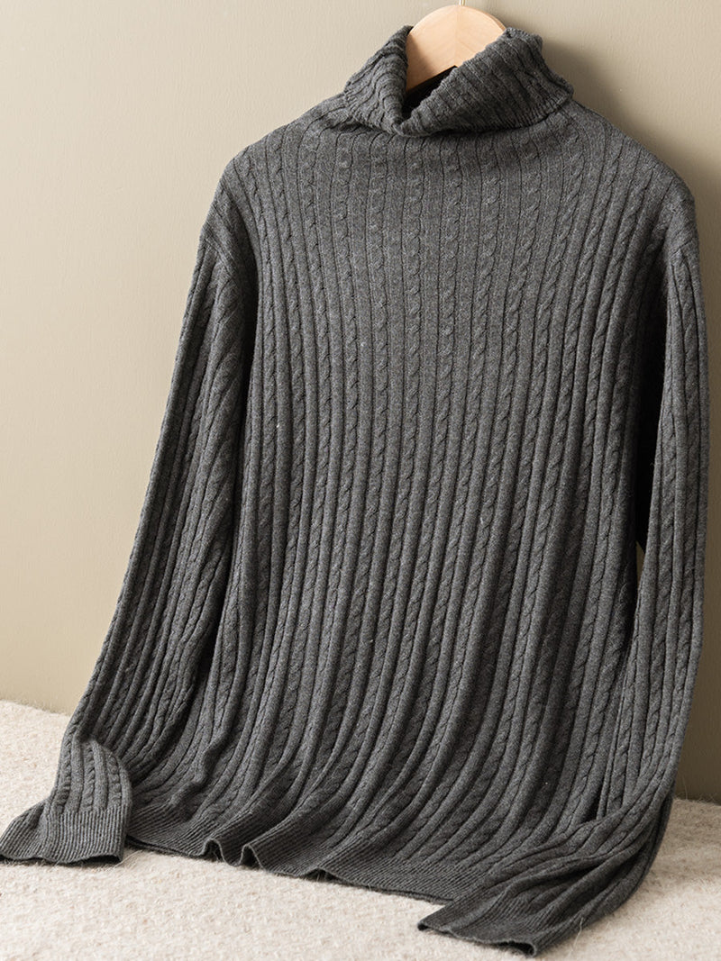Classic Vintage Sweater with a Flattering Fit
