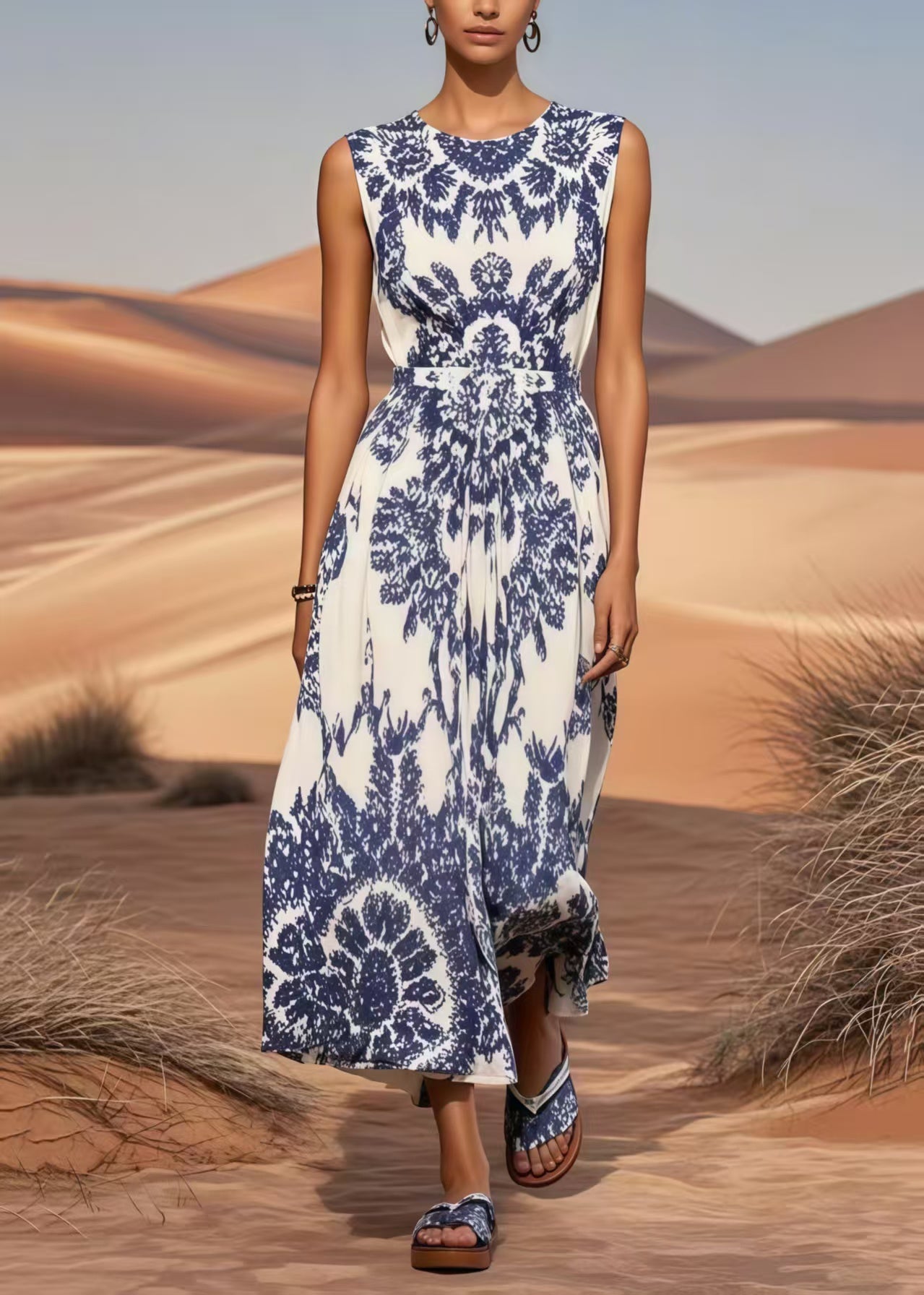 Well Tailored Dress with a Graceful Silhouette