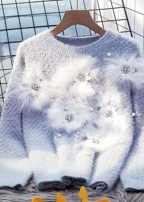 A Vintage Style Sweater with Delicate Timeless Details