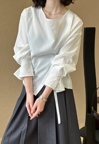 Well Tailored Shirt with a Graceful Silhouette